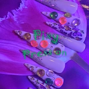 Press on Nails (Butterfly crush 2)